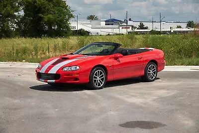 2002 Chevrolet Camaro Convertible SLP 35th Anniversary With Only 1326 O • $39902