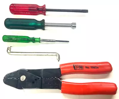 ASSORTED LOT Of VACO TOOLS NUT DRIVER WIRE CRIMPER & SCREWDRIVERS • $19.99