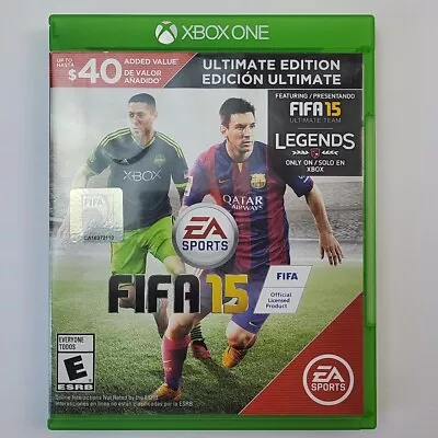 FIFA 15 Soccer EA Sports Microsoft Xbox One Soccer Game Messi! • $4