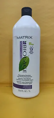 $33.99 • Buy Matrix Biolage Detangling Solution 33.8 Oz 
