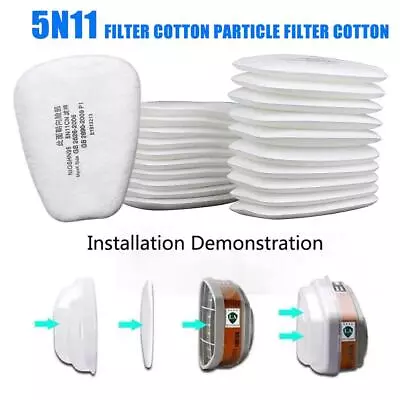 5N11 DustProof Filter Cotton For Spray Paint And Particulates Prof • $11.88