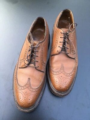 $89.99 • Buy VTG Florsheim Imperial V-Cleat Pebbled Long Wing Dress Shoe 8 D Derby Brogue