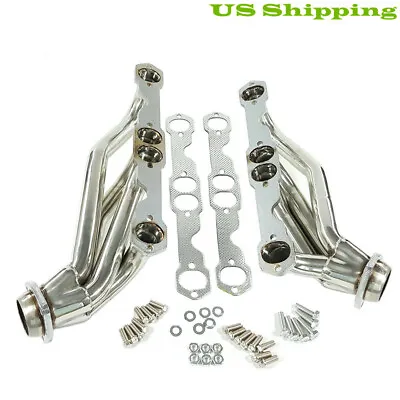 SHORTY EXHAUST HEADER MANIFOLD For 88-97 Chevy GMC Truck 307/327/305/350/400 New • $150.39