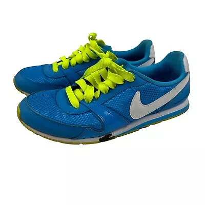 NIKE Eclipse II Women's Sz 7 Blue Glow Volt 386199-403 Athletic Shoes Sneakers • $18.84