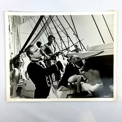 Marlon Brando In Mutiny On The Bounty MGM Vintage Photo Press Release B&W 1960s • $12.95