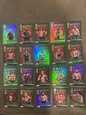 2022 Donruss UFC Octagon Marvels Green Flood SP - You Pick - Complete Your Set • $1.85