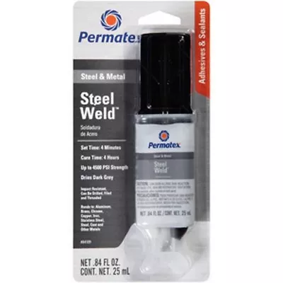 Permatex 84109 Steel Weld Epoxy- Each • $8.26