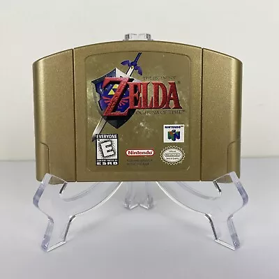 Legend Of Zelda Ocarina Of Time - Gold Collector’s Edition (N64) Genuine TESTED • $94.99