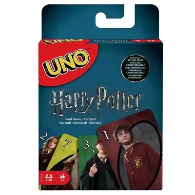 New UNO Harry Potter 112 Family Card Game Wild Flip Party Children Gift UK • £5.49