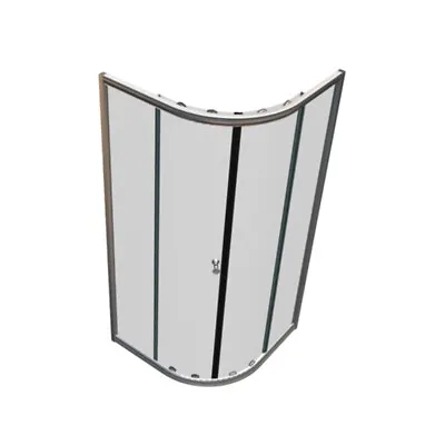 900x900 Quadrant Shower Enclosure 8mm Bathroom Corner Cubicle Wet Room • £234.95