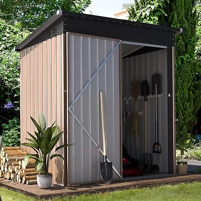 5'x 3'Outdoor Storage Shed Small Metal Shed With Design Of Lockable Door • $134.99