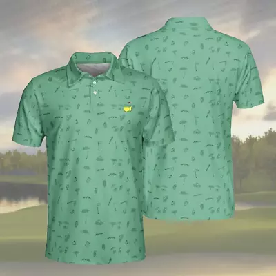 Custom Name Masters Golf Polo Shirt Performance Course Design PGA Champions • $31.90