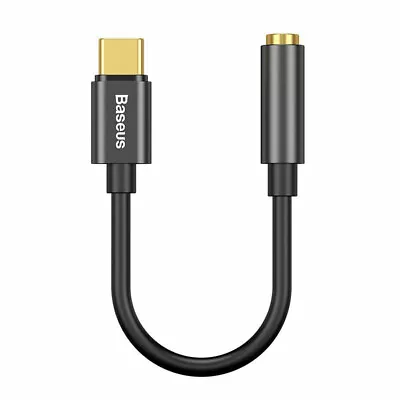 Mini USB Type C Male To 3.5mm Female AUX Headphone Adapter Type C Jack  Cable A • $6.49