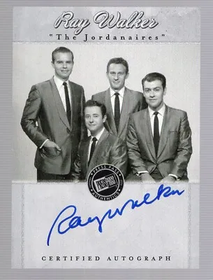 Ray Walker  The Jordanaires  2006 Press Pass Elvis Lives On Card Auto Autograph • $25.27