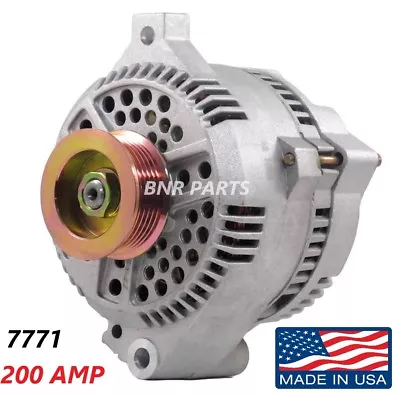 200 AMP 7771 Alternator Ford Mustang Mercury High Output Performance HD NEW USA  • $149.99