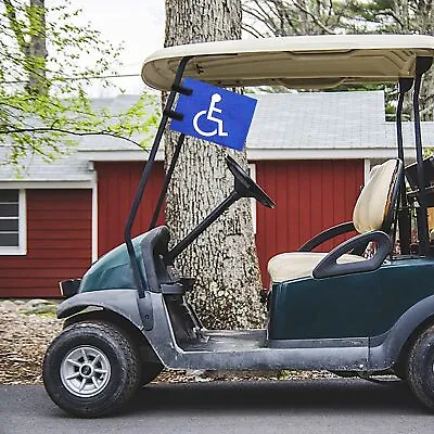 Handicap Golf Cart FlagDisabled Golf Cart FlagHandicap Flag For Golf CartEasy • $12.52