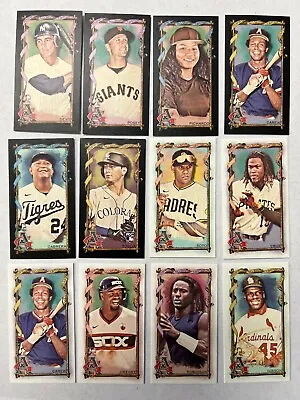 2023 TOPPS ALLEN & GINTER MINI'S #'s 1-350 A&G BACK Or BLACK BORDER - U PICK!! • $1.49