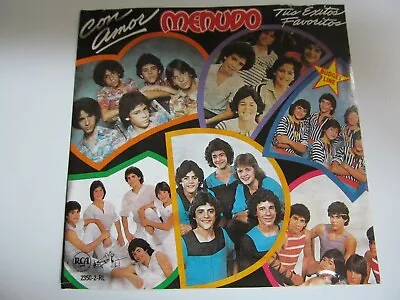 MENUDO Con Amor Tus Exitos Favoritos (CD 1984 BMG Used Once) Only 1 On EBay! • $99.99