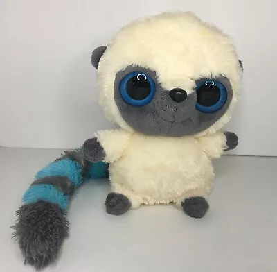 YooHoo And Friends Lemur White/Cream And Blue/Grey Ring Tail 8” Plush Soft Toy • £5.99