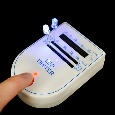 Mini LED Tester Test Box Handheld 2-150mA For Light-emitting Diode Bulb Lamp NEW • £3.91