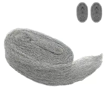 Steel Wool Mice Control 2 Pack 3 X10 Ft Hole Filler Gap Blocker Barrier Prot • $13.88