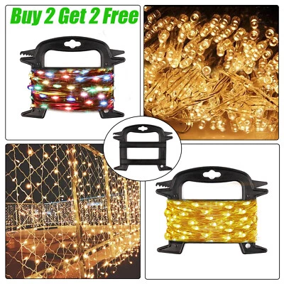 £2.99 • Buy Christmas String Light Cable Organiser Reel Holder Storage Rack Tangle Free Tidy