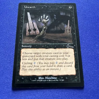 MTG Unearth Urza's Legacy 72/144 Regular Common • $2.20