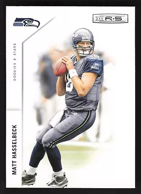 2011 Panini Rookies & Stars Matt Hasselbeck #131 Seattle Seahawks • $1.79