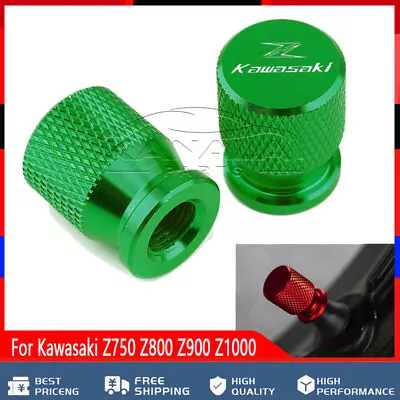 For Kawasaki Z750 Z800 Z900 Z1000 Tyre Valve Air Dust Caps Cover Accessories • £1.20