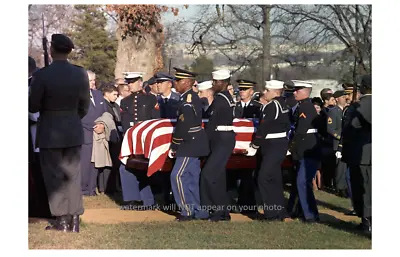 $5.48 • Buy John F Kennedy Funeral Casket PHOTO Grave Cemetery, JFK Assassination