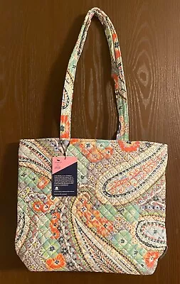 Vera Bradley Citrus Paisley Tote Bag - NWT • $66.89