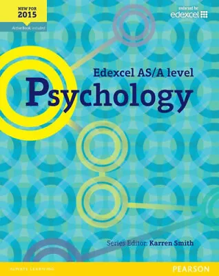 Edexcel AS/A Level Psychology Student Book + ActiveBook (Edexcel GCE • £76.78