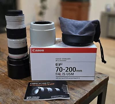 Canon EF 70-200mm F/4L USM Lens • $850