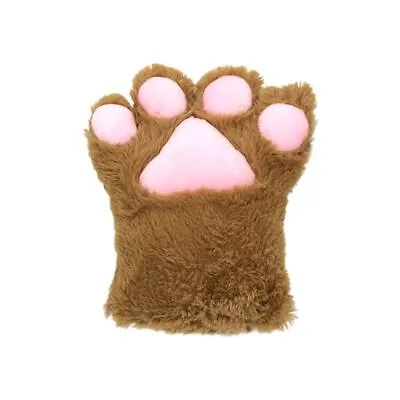 1Pc Furry Cat Paws Glove Cosplay Costume Bear Padded Mitten • £7.64