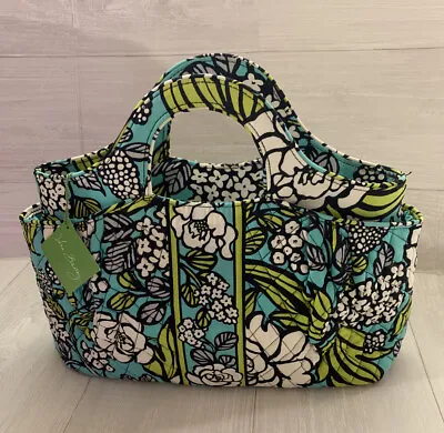 Vera Bradley Nwt Abby Purse Island Blooms W Bag Divider $68 • $49.99