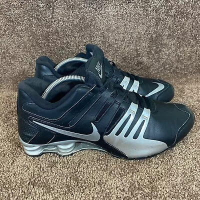 Nike Shox Current Mens Size 11 Black Running Athletic Shoes Sneakers 633631-015 • $89.99