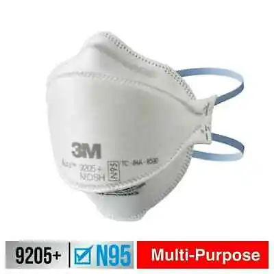 20x 3M Aura 9205+ N95 NIOSH Approved Particulate Respirator Face Mask | USA • $18.99