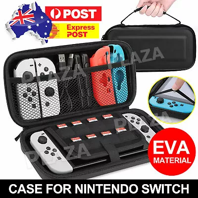 For Nintendo Switch Oled Lite Carry Case Bag Protable Storage Shockproof Cover • $14.85