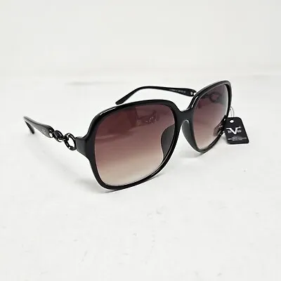 NEW Versace 1969 Vintage Black Frame Stylish Sunglasses - LLV9505 C1 59/16 • $34.99