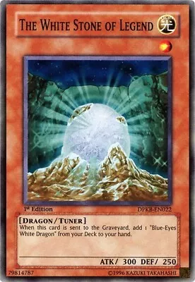 Lightly Played The White Stone Of Legend - DPKB-EN022 - Super Rare - 1st Edition • $5.88