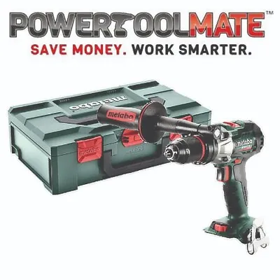 Metabo 602360840 SB 18 LTX BL I 18V Brushless Impuls Combi Drill Naked Meta-BOX • £148.99