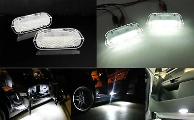 2x LED Side Door Courtesy Lights For VW EOS Golf MK6 Mk7 Passat Jetta Tiguan • $15.99