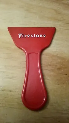 Vintage Firestone Advertising Plastic Window Scraper NOS • $8.95