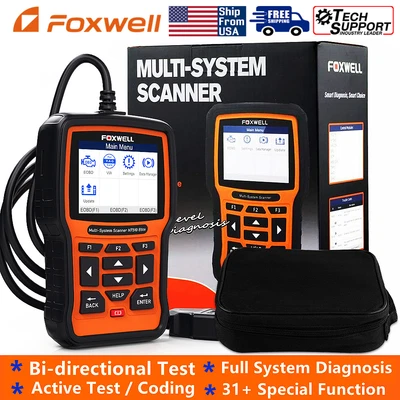 $142 • Buy Bi-directional Scanner OBD2 Car All System Code Reader Auto Diagnostic Scan Tool