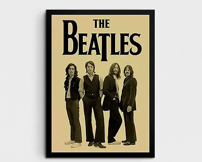 Retro Music Poster Wall Decor Music Album Poster 11x17 Unframed Beatles Poster • $14.90