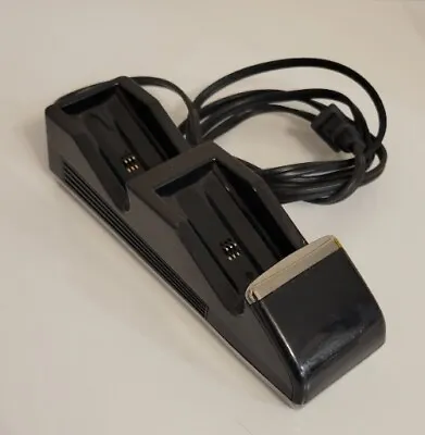 $6.99 • Buy Nyko Charge Base S Microsoft Xbox 360 Black Battery Pack Charger Dock 