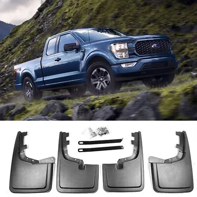 4 Pcs Factory Style Splash Mud Guards Flaps For 21-Up Ford F150 W/O Fender Flare • $40.99