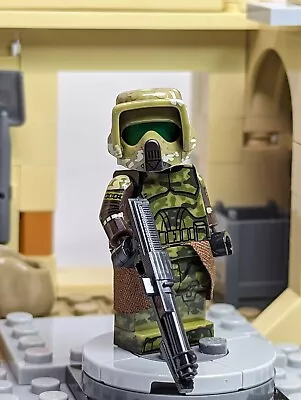 LEGO Star Wars Custom Printed Minifig 41st Elite Kashyyyk Camo Recon Trooper  • $29.99