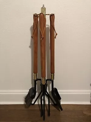 Restored Mid Century Modern Long Handle Seymour Fire Place Tools • $250