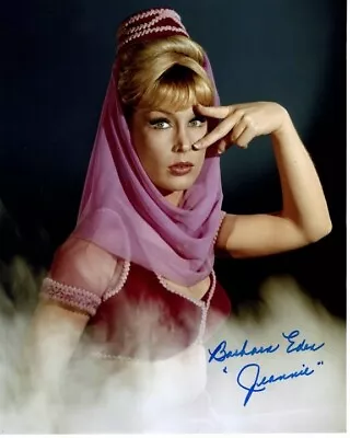 BARBARA EDEN Signed 8x10 I DREAM OF JEANNIE Photo W/ Hologram COA • $180